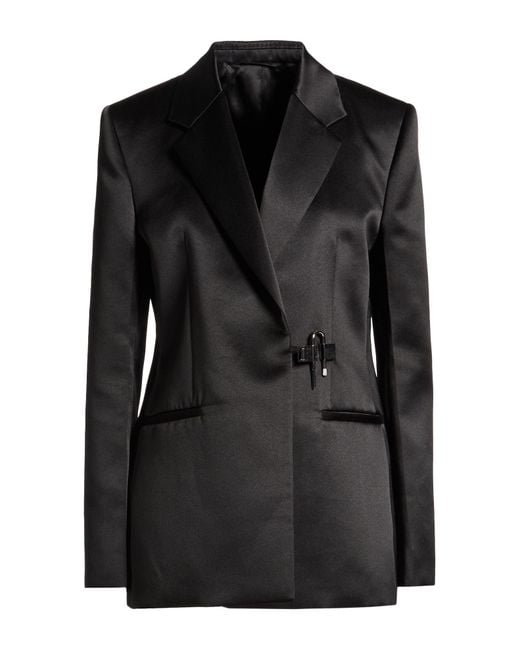 Givenchy Black Blazer Polyester