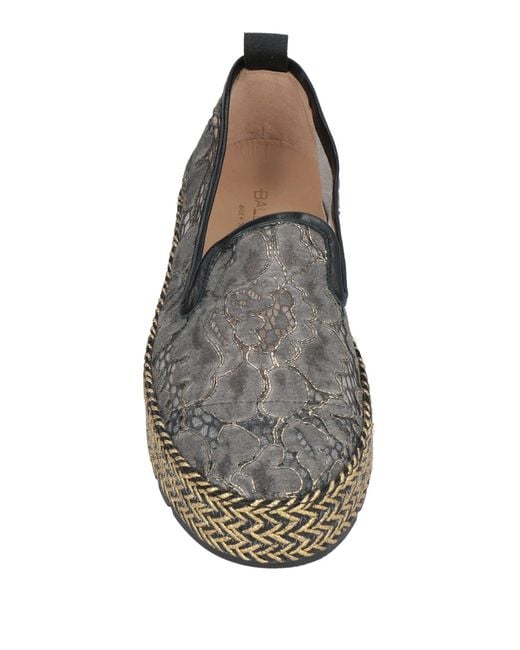 Baldinini Gray Espadrilles