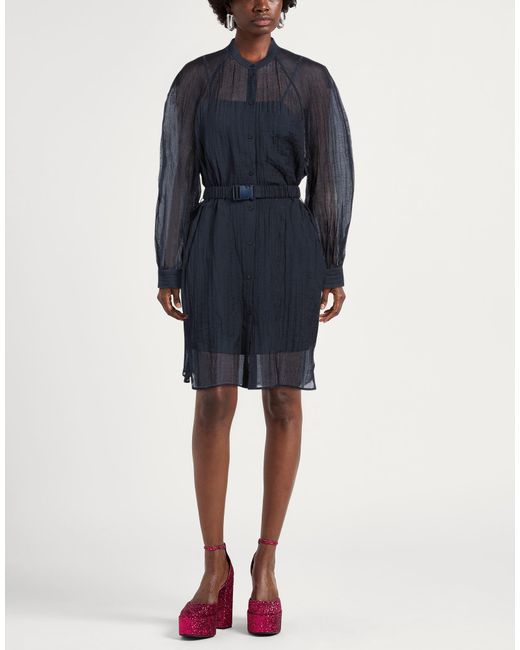 ARMANI EXCHANGE Blue Mini Dress