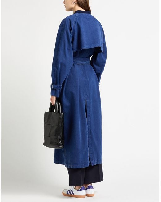 Max Mara Blue Jacke, Mantel & Trenchcoat