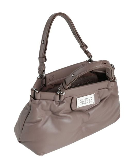 Maison Margiela Brown Handbag Leather