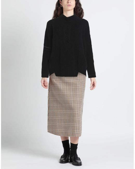 High Black Turtleneck