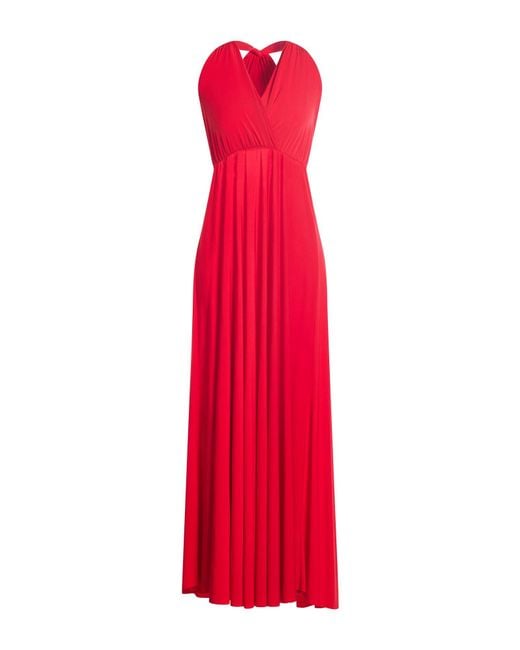 ViCOLO Red Maxi Dresses
