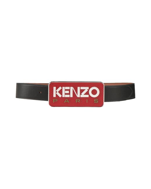 KENZO Red Belt for men