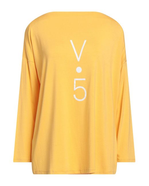 Vicario Cinque Yellow T-shirt