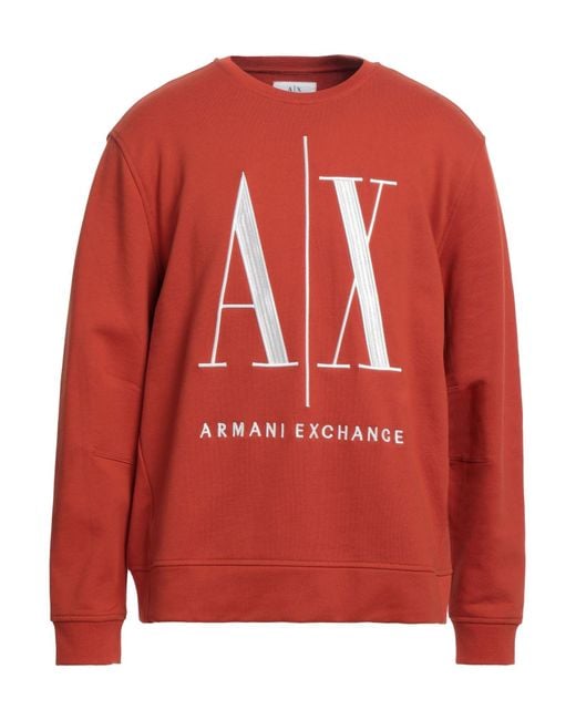 Armani Exchange Red Sweatshirt for men