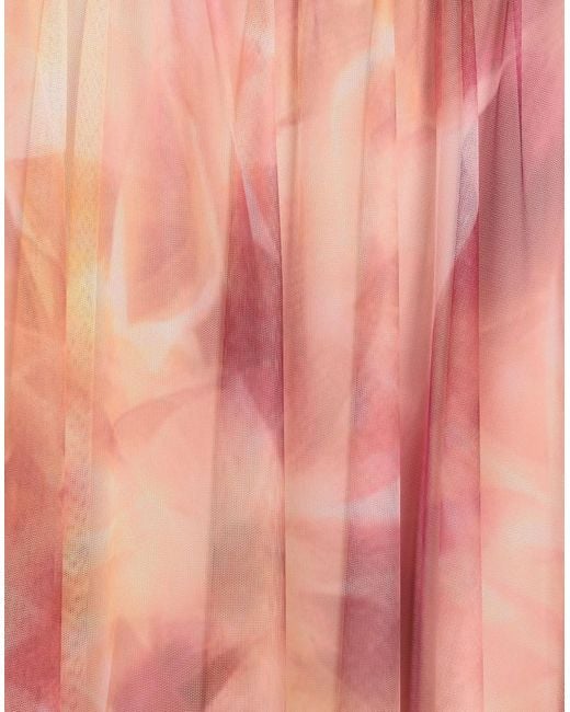 SOLOGIOIE Pink Maxi Skirt