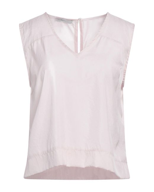 Biancoghiaccio Pink Top Polyester, Elastane