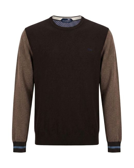 Pullover di Harmont & Blaine in Black da Uomo