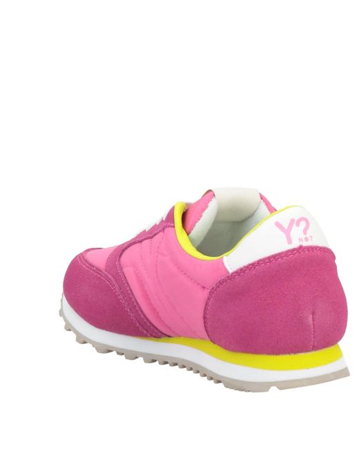 designer pink trainers