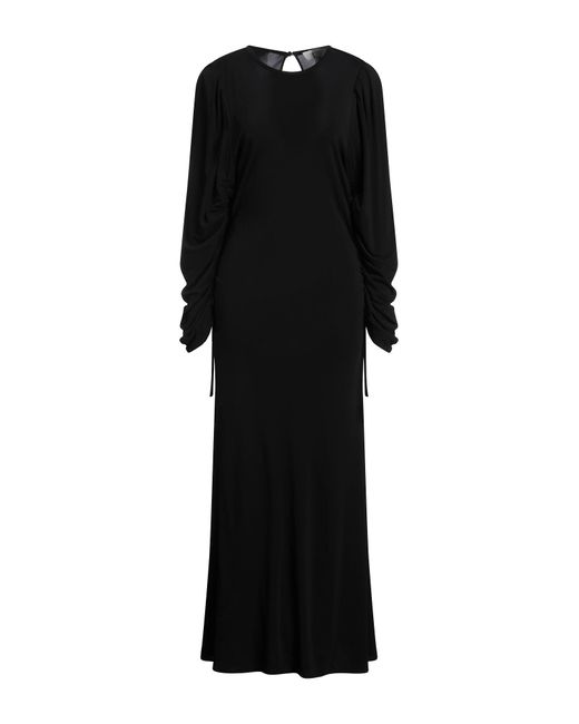 Beatrice B. Black Maxi-Kleid
