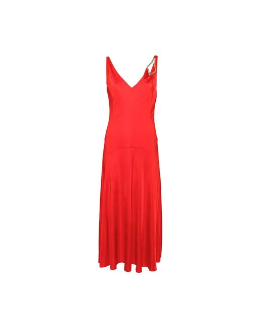 Lanvin Red Maxi-Kleid