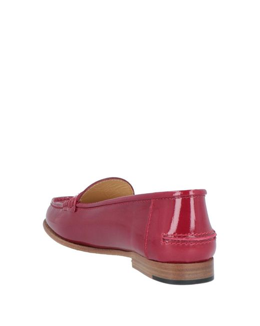A.Testoni Red Loafer