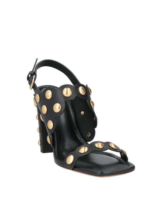 Ulla Johnson Black Sandale
