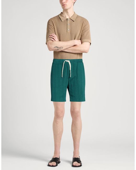 Daniele Fiesoli Green Shorts & Bermuda Shorts for men