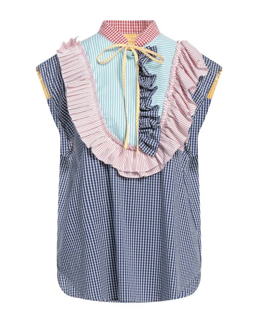 ALESSANDRO ENRIQUEZ Blue Top