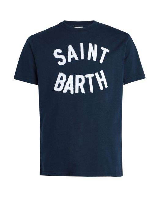Mc2 Saint Barth Blue T-shirt for men