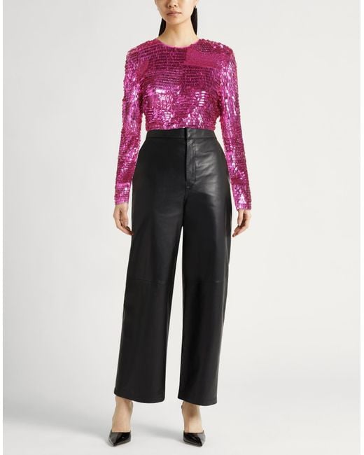 Top di retroféte in Pink