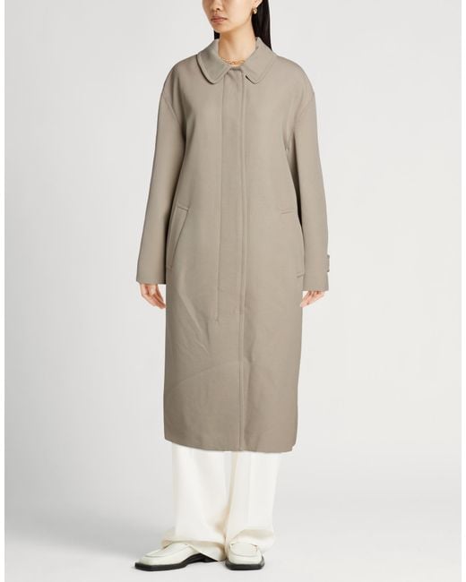 Tod's Natural Overcoat & Trench Coat