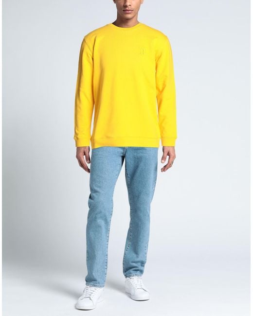 Dondup Yellow Sweatshirt for men
