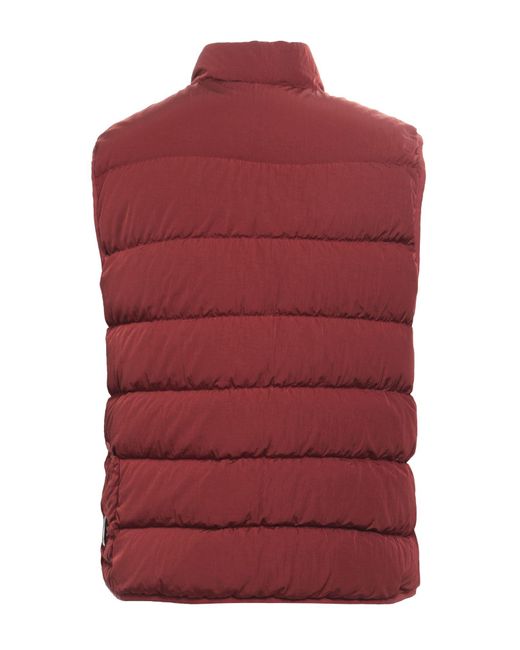 C P Company Red Gilet for men