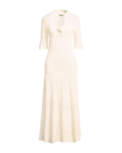 Zadig & Voltaire White Maxi Dress Cotton