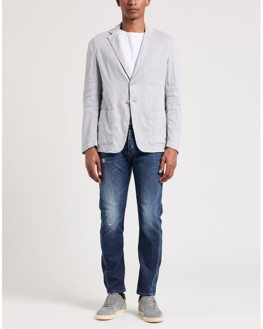 Dondup Blue Blazer for men