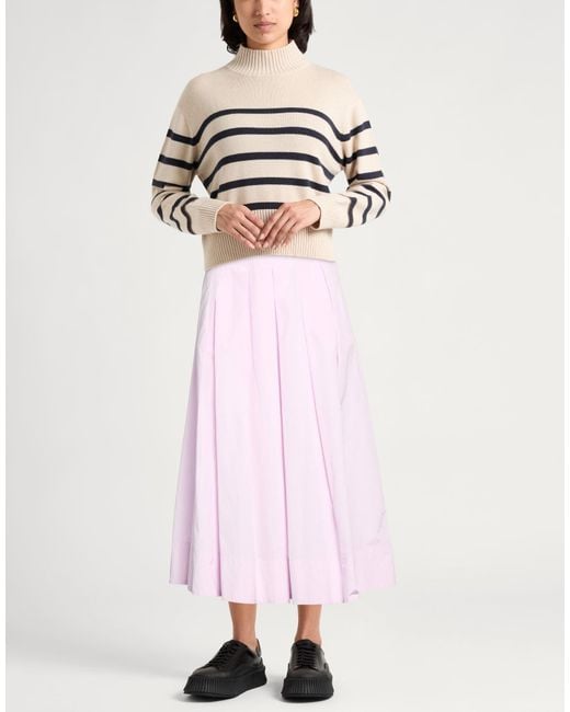 Peserico Pink Midi Skirt