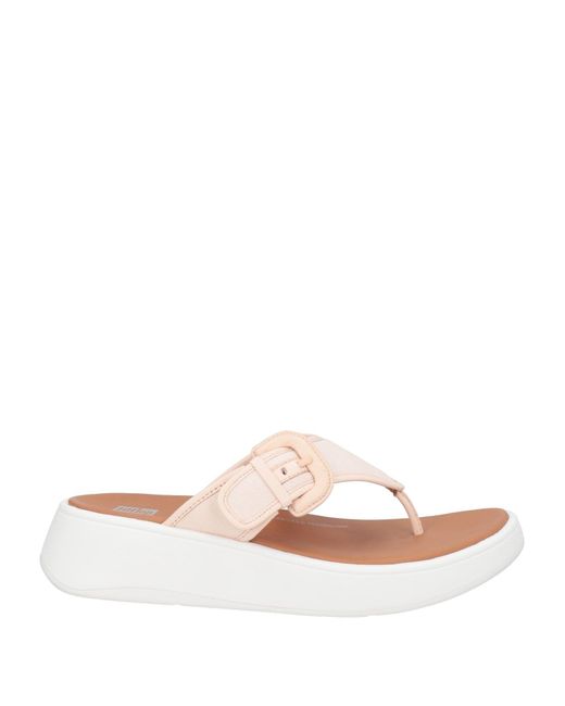 Fitflop White Thong Sandal