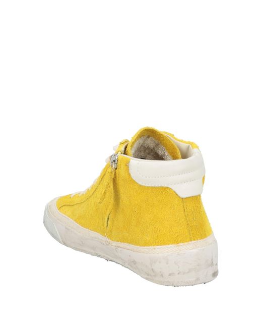 Philippe Model Yellow Trainers