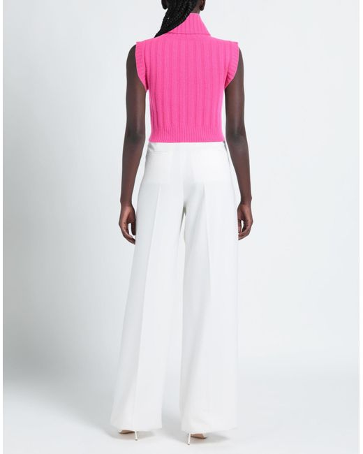 Jejia Pink Fuchsia Turtleneck Merino Wool, Viscose, Polyamide, Cashmere