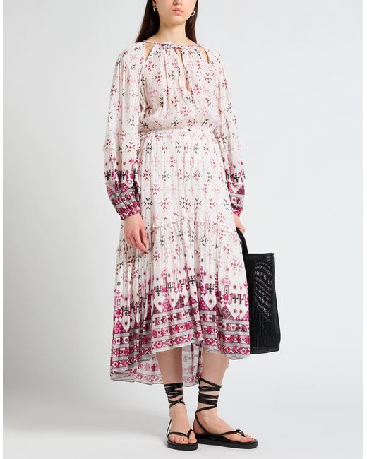 Isabel Marant Natural Midi-Kleid