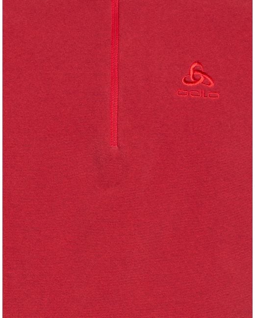 Odlo Red Sweatshirt Recycled Polyester for men