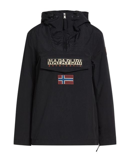 Napapijri Black Jacket Polyamide, Polyurethane