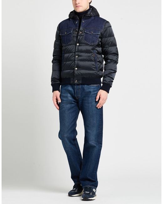 Moorer Blue Puffer for men