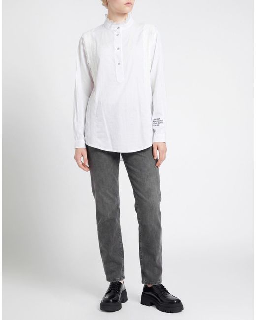 5 PROGRESS White Shirt Cotton