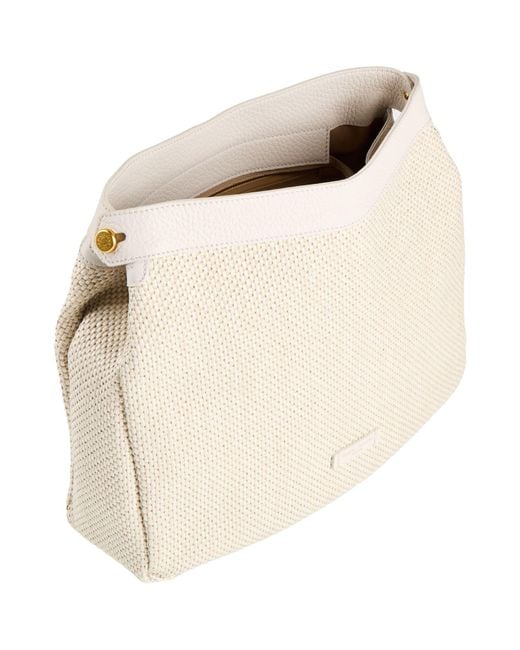 Gianni Chiarini Natural Cross-Body Bag Textile Fibers