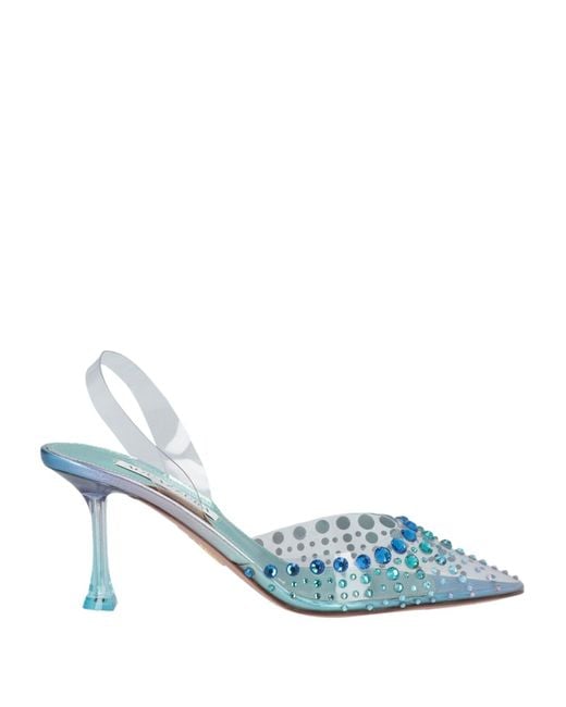 Aquazzura Blue Pumps Pvc