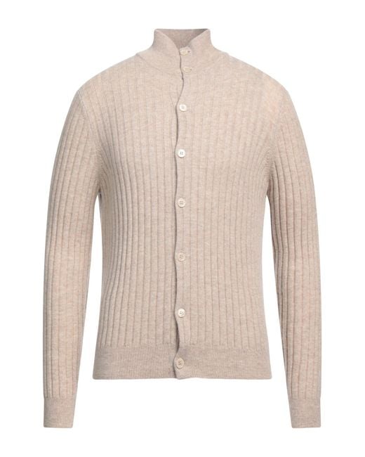 Malo Strickjacke in Natural für Herren