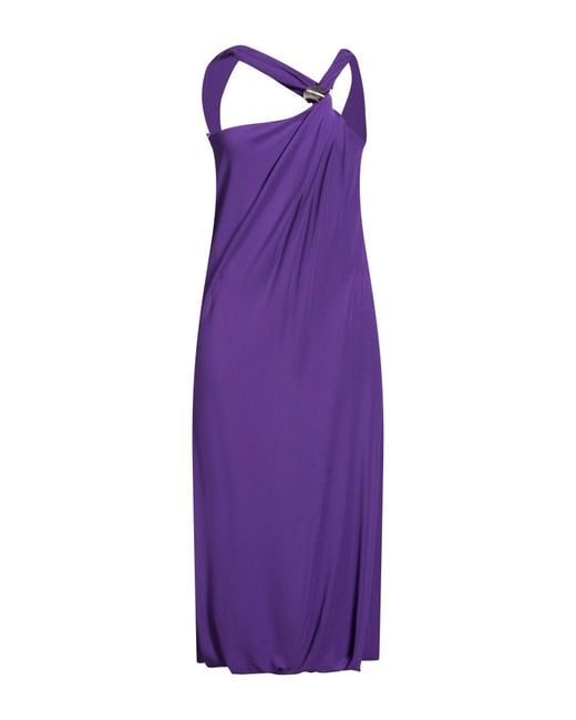Lanvin Purple Midi Dresses