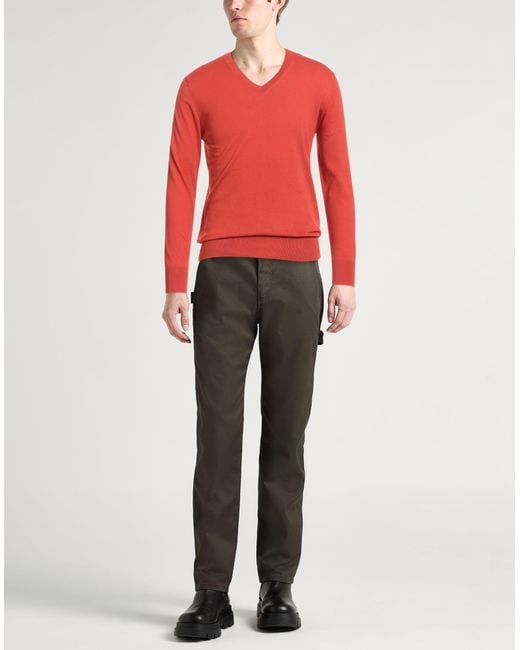 Pullover di Paolo Pecora in Red da Uomo