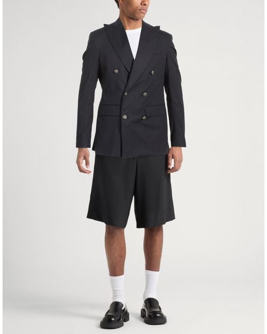 Ballantyne Black Blazer Cotton, Elastane for men