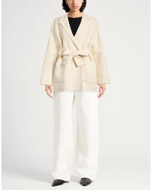 Eleventy Natural Jacket Wool