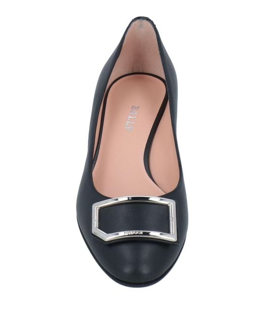 Bally Blue Ballet Flats