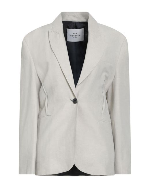 Les Coyotes De Paris Gray Blazer