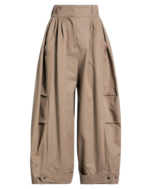 Niccolò Pasqualetti Natural Pants Cotton