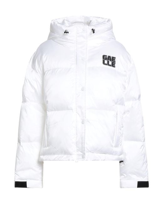 Gaelle Paris White Pufferjacke & Daunenjacke