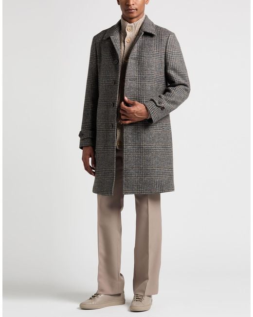 Boglioli Gray Coat for men