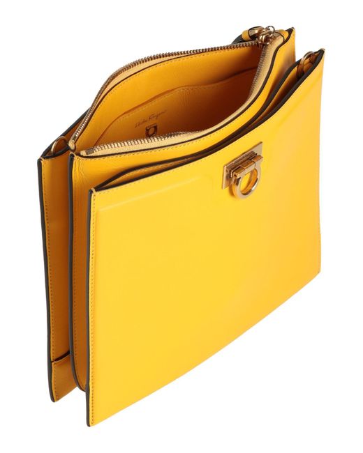 Ferragamo Yellow Cross-body Bag