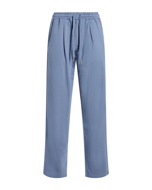 Fedeli Blue Pants Cotton